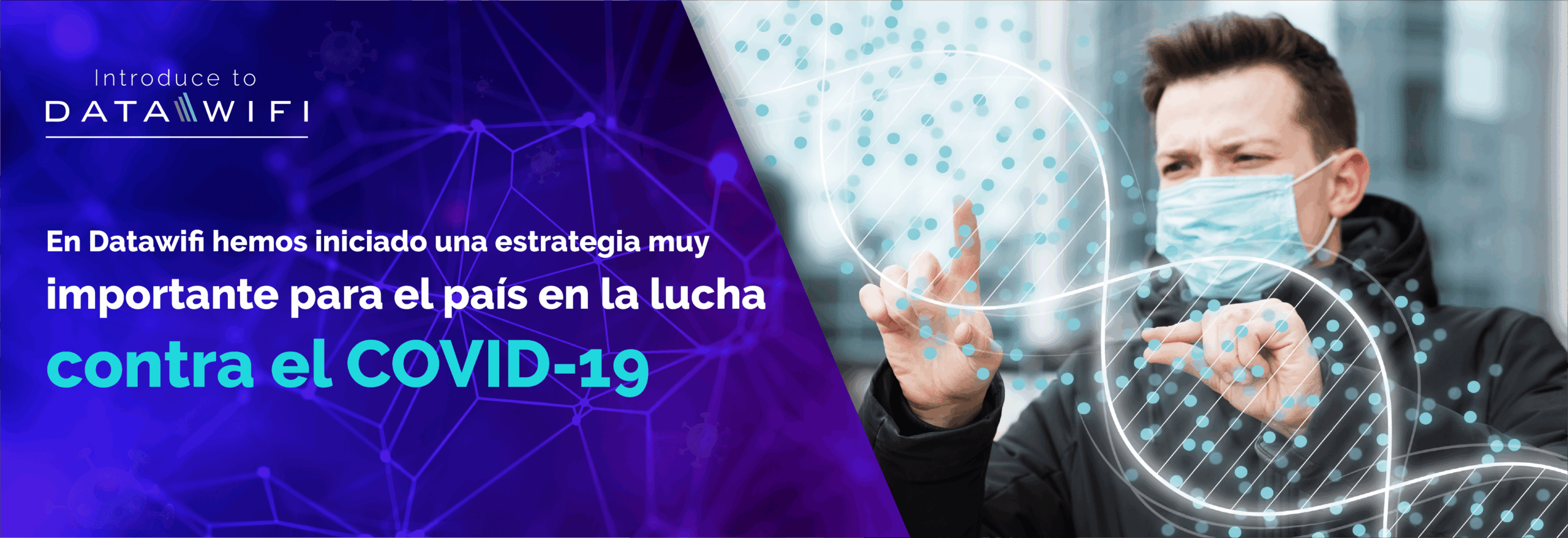 Dashboard de la plataforma de ciencia de datos analizando estadísticas del COVID-19 en Colombia