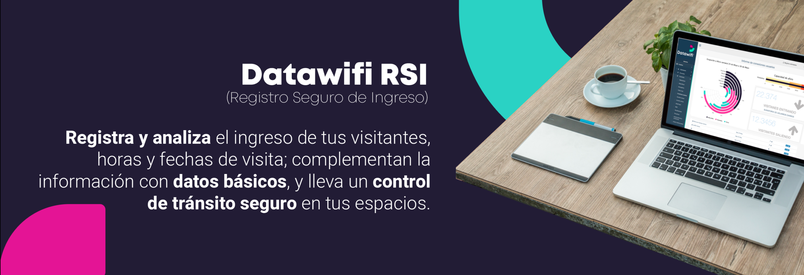 Interfaz del sistema de Registro Seguro de Ingreso RSI controlando el acceso de visitantes